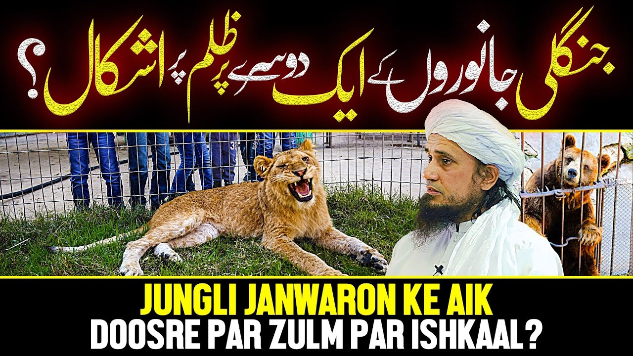 Jangli Janwaron Ke Aik Dosre Par Zulm Par Ishkaal | Ask Mufti Tariq Masood